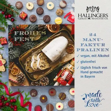 Adventsstimmung (Pralinen-Mix, vegan)