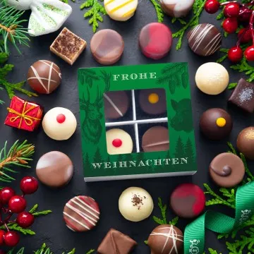 Frohe Weihnachten Jäger (Pralinen-Mix)