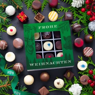 Frohe Weihnachten Jäger L (Pralinen-Mix)