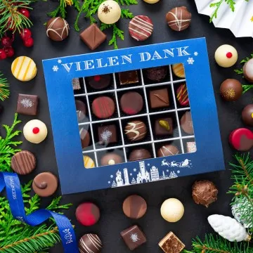 Vielen Dank Blau XL (Pralinen-Mix)