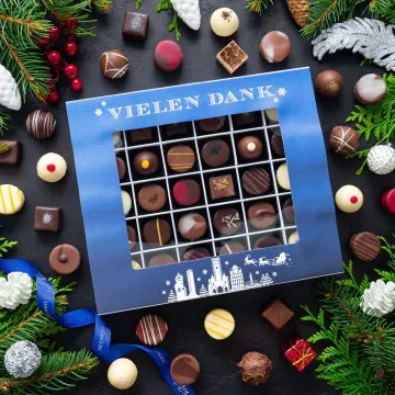 Vielen Dank Blau XXL (Pralinen-Mix)