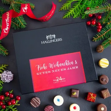 Frohe Weihnachten & Gutes Neues Jahr (Pralinen Mix, ohne Alkohol)