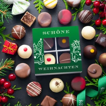 Schöne Weihnachten Green (Pralinen-Mix)