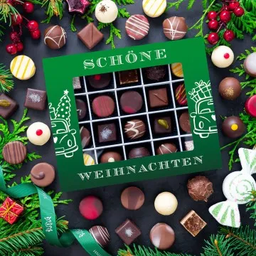 Schöne Weihnachten Green XL (Pralinen-Mix)