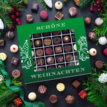 Schöne Weihnachten Green XXL (Pralinen-Mix)