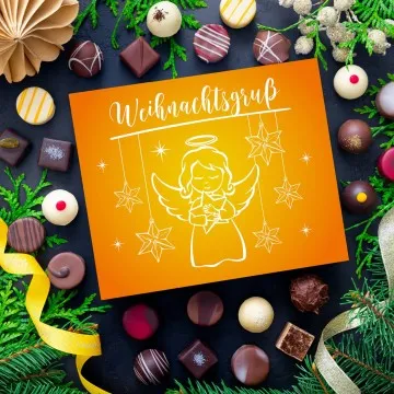 Weihnachtsgruß XL (Pralinen Mix, ohne Alkohol)