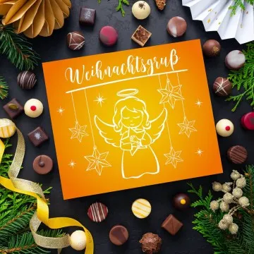 Weihnachtsgruß XXL (Pralinen Mix, ohne Alkohol)