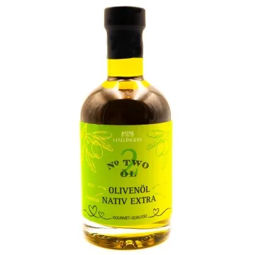 Premium Speise-Öl No. 2 (350ml) - Klassisches Olivenöl nativ extra (Exklusivflasche)