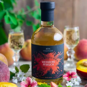 Alter Weinbergpfirsich, Likör 40% vol. (Spirituose)