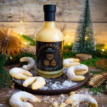 Vanillekipferl, Sahne-Likör 17% vol. (Sahnelikör)