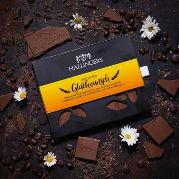 Herzlichen Glückwunsch (Schokoladentafel, Vollmilch)