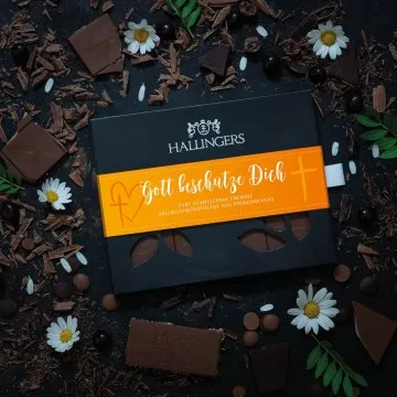 Gott beschütze Dich (Schokoladentafel, Vollmilch)