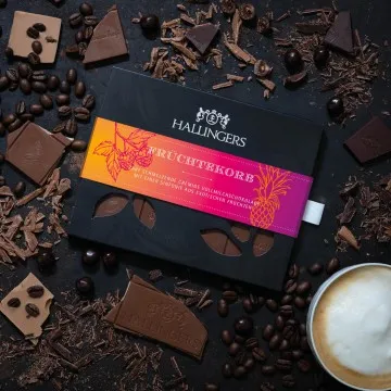 Früchtekorb (Schokoladentafel, Vollmilch)