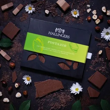 10x Pistazie (Schokoladentafel, Vollmilch)