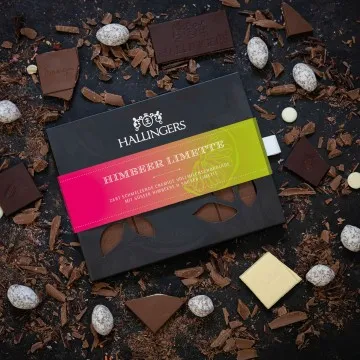Himbeer-Limette (Schokoladentafel, Vollmilch)