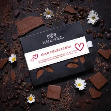 Hab Dich lieb (Schokoladentafel, Vollmilch)