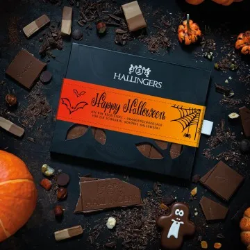 10x Happy Halloween (Schokoladentafel, Vollmilch)