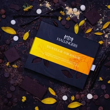 Vanille-Orange (Schokoladentafel, Zartbitter)