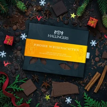 Frohe Weihnachten (Schokoladentafel, Vollmilch)
