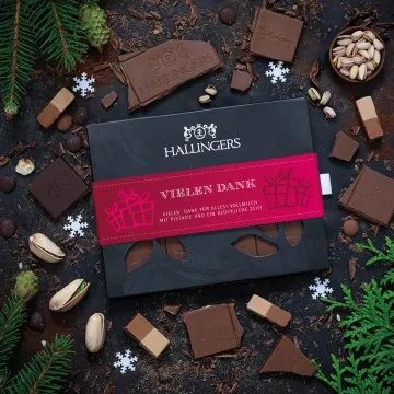 10x Vielen Dank (Schokoladentafel, Vollmilch)