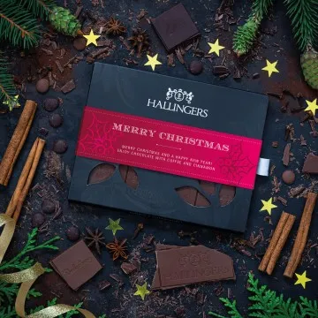 10x Merry Christmas (Schokoladentafel, Vollmilch)