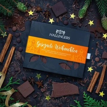 10x Gesegnete Weihnachten (Schokoladentafel, Vollmilch)