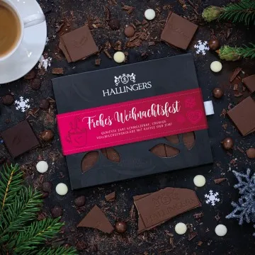 Frohes Weihnachtsfest (Schokoladentafel, Vollmilch)