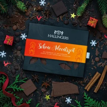 Schöne Adventszeit (Schokoladentafel, Vollmilch)