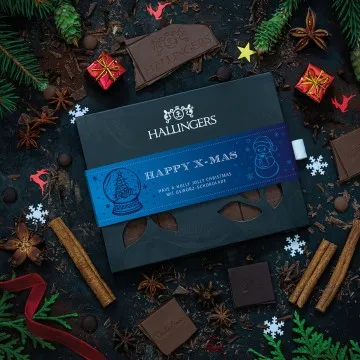 Happy X Mas (Schokoladentafel, Vollmilch)