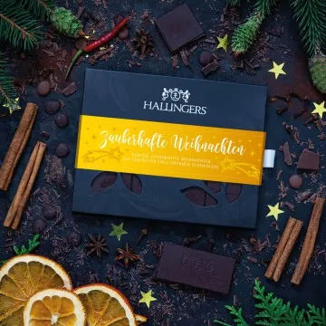 Zauberhafte Weihnachten (Schokoladentafel, Zartbitter)