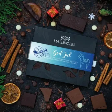 God Jul (Schokoladentafel, Zartbitter)