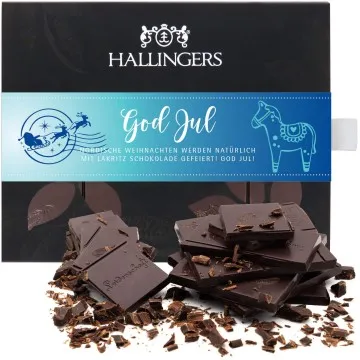 God Jul (Schokoladentafel, Zartbitter)