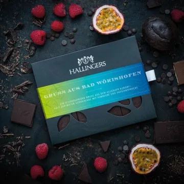 Gruß aus Bad Wörishofen (Schokoladentafel, Zartbitter)