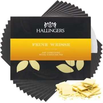 10x Weiß Pur (Schokoladentafel, weiß)
