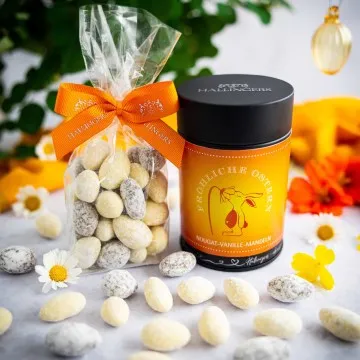 Fröhliche Ostern (Nougat-Vanille-Mandeln)