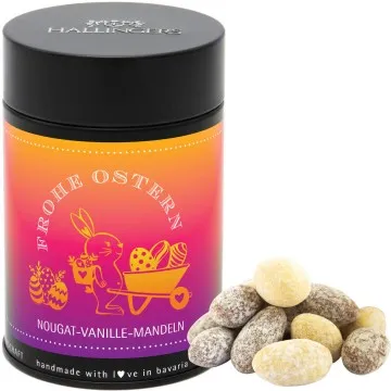 Frohe Ostern (Nougat-Vanille-Mandeln)