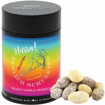 Hurra! Endlich Schulkind (Nougat-Vanille-Mandeln)
