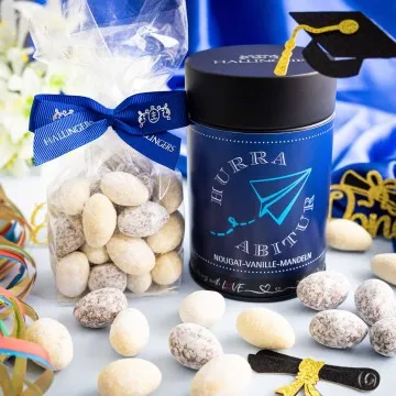 Hurra Abitur (Nougat-Vanille-Mandeln)