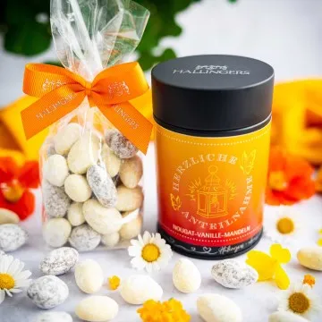 Herzliche Anteilnahme (Nougat-Vanille-Mandeln)