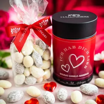 Ich hab Dich lieb (Nougat-Vanille-Mandeln)
