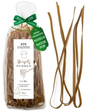 Steinpilz Nudeln - Edel-Pasta, aus Hartweizengries