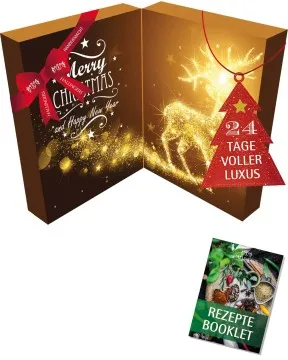 Christmas vibes XXL - Feinkost-Mix-Set, Gewürz, Essig & Öl im Glas