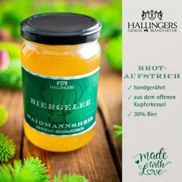 Waidmannsheil (Biergelee) - Biergelee, handgerührt Kupferkessel