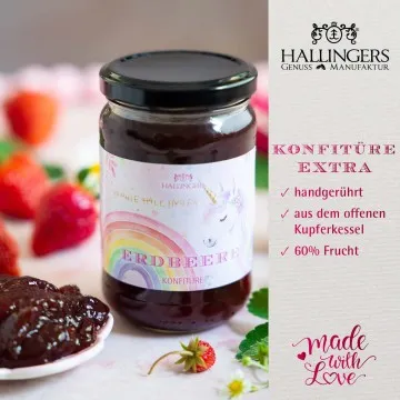 Sophies Erdbeere - Konfitüre, handgerührt Kupferkessel