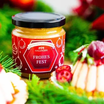 Frohes Fest Weihnachten (Deutscher Imker-Honig)
