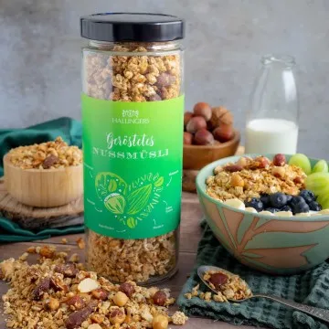 Geröstetes Nuss Müsli (Mandel-Nuss-Müsli)