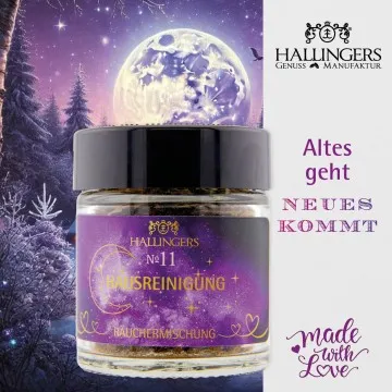 Reinigung & Energie (3 Räucherwerke im Glas)