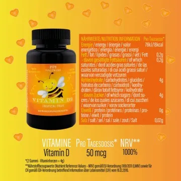 Vitamin D3 Kinder Biene L (Nahrungsergänzungsmittel)
