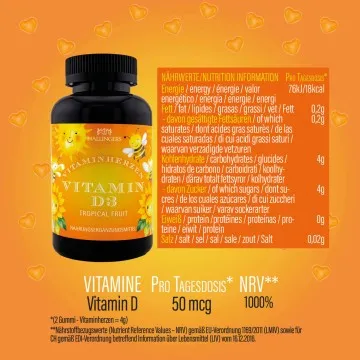 Vitamin D3 Kinder Bienen XL (Nahrungsergänzungsmittel)