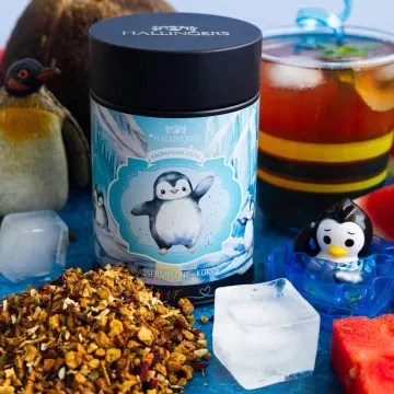 Pinguin Eistee (Früchtetee, ColdBrew)